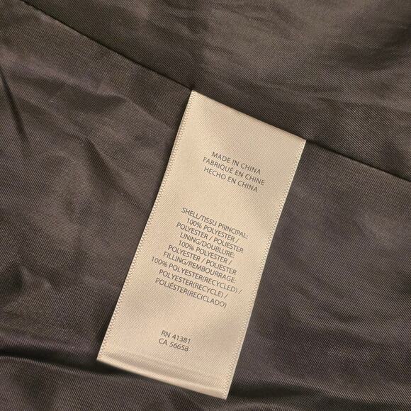 Lauren Ralph Lauren Black Quilted Jacket Size M Snap Button Equestrian Timeless - Picture 11 of 13